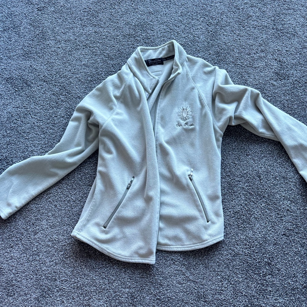 Cream Fleece Jacket